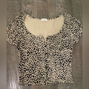 Brandy Melville button up top